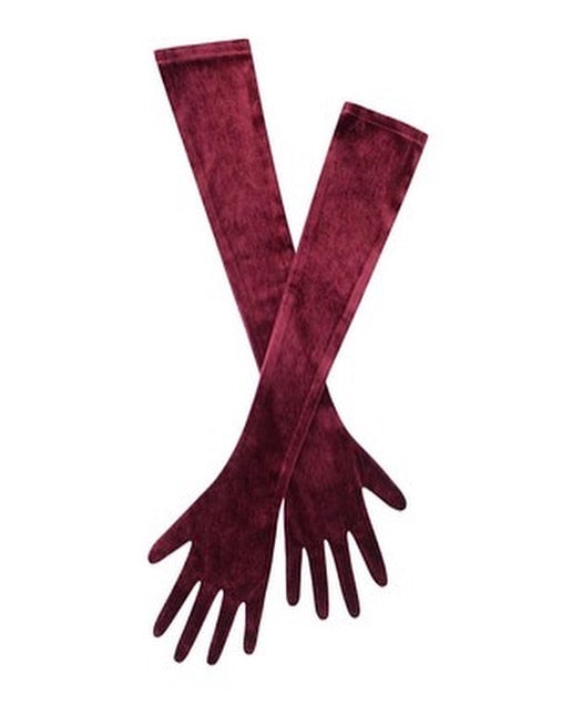 Velvet Opera Lenght Gloves